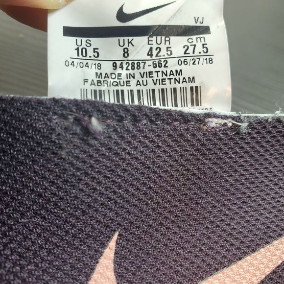 Nike Free TR Flyknit 3 Sneakers Women's Size 10.5 Training Shoes - Picture 11 of 11